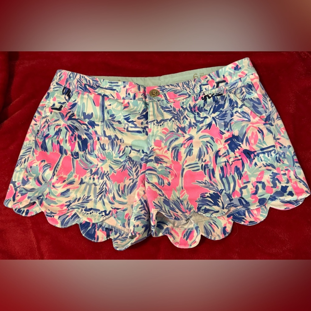 Lilly Pulitzer The Buttercup stretch Shorts 6